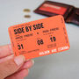 Personalised Cinema Ticket Wallet Keepsake, thumbnail 1 of 4