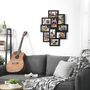 10 Photos Frame Collage Wooden Wall Mounted, thumbnail 10 of 12