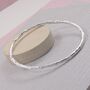 Sterling Silver Textured Bangle, thumbnail 1 of 3
