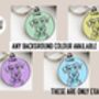 Airedale Terrier Outline ID Tag, thumbnail 4 of 4