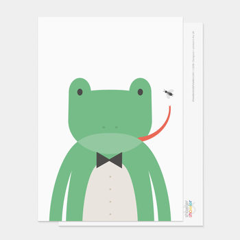 Green Frog Print, 6 of 6
