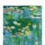 Reversible Monet And Manet Silk Blend Scarf, thumbnail 3 of 8