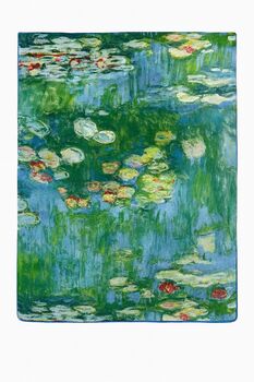 Reversible Monet And Manet Silk Blend Scarf, 3 of 8