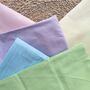 Summer House Bunting Flags, Pastel Rainbow Fabric Bunting, Personalised Name Banner For Child's Bedroom, Decorative Garland, thumbnail 2 of 9