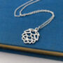 Sterling Silver Textured Pine Cone Necklace, thumbnail 7 of 10