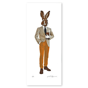 The Cifonelli Hare | Silkscreen Print, 2 of 5
