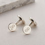 Personalised Mother Of Pearl Cufflinks, thumbnail 4 of 6
