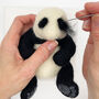 Needle Felting Kit Panda, thumbnail 3 of 10