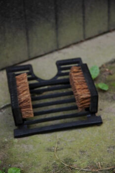 Cast Iron Boot Jack And Wellington Boot Cleaner Brush, 2 of 5