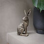 Gold Hare Ornament, thumbnail 1 of 7