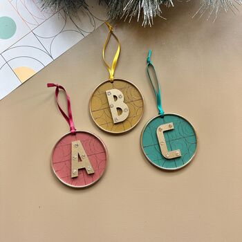 Personalised Christmas Ornament Christmas Decoration Tree Ornament, 5 of 6