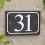 Personalised Slate House Number Signs, thumbnail 8 of 11