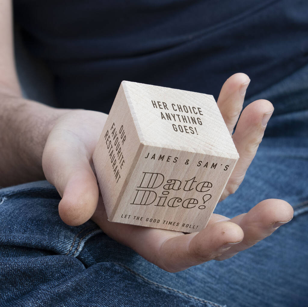 Image of Personalised Date Dice