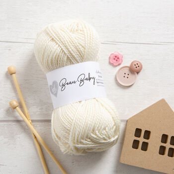Clover Baby Dress Knitting Kit, 8 of 10