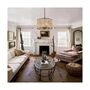 Four Light Sparkling Crystal Glass Statement Chandelier, thumbnail 5 of 10