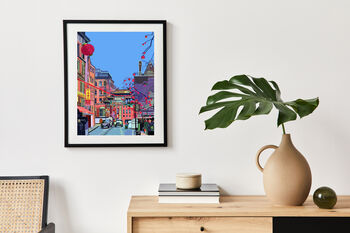 Chinatown, Manchester, UK Illustration Art Print, 3 of 3