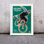 Sporting Fever' Bicycle Poster, thumbnail 2 of 2