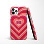 Heart Personalised Initial Phone Case, thumbnail 2 of 9