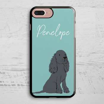 Personalised Cocker Spaniel Dog Phone Case, 2 of 3