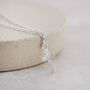 Sterling Silver Cross Charm Anklet, thumbnail 1 of 4