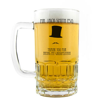Personalised Groomsman Tankard, 4 of 5