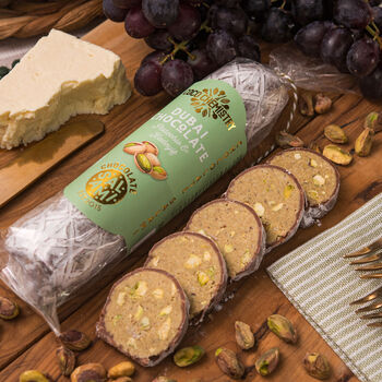 Dubai Chocolate Salami Pistachio And Kadayif, 2 of 5