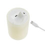 Set Of Three Rechargeable Tru Glow Wax Pillar Candles, thumbnail 8 of 11