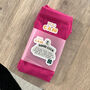 Wrapped Good Luck Pink Gift Socks, thumbnail 1 of 3