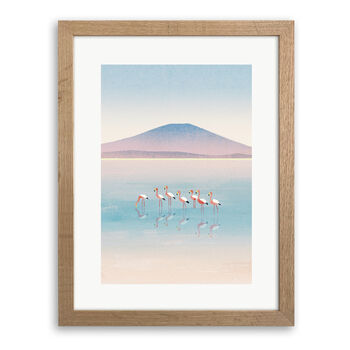 Flamingo Lake Print By Henry Rivers, 5 of 8