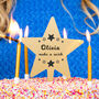 Personalised Make A Wish Birthday Cake Topper, thumbnail 3 of 7