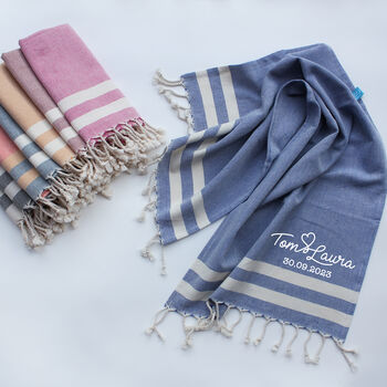 Personalised Cotton Tea Towels, Sustainable Gift, 6 of 11