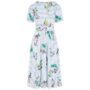 Cindy Dress In Cotton Seaside Vintage 1940s Style, thumbnail 1 of 3