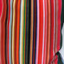 Fine Stripe Velvet Cushion, thumbnail 4 of 5