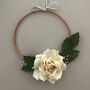 Paper Flower Kit Rose Wreath, thumbnail 8 of 12