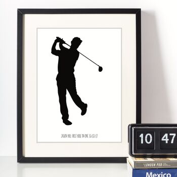 Golf Lovers Personalised Print, 6 of 6