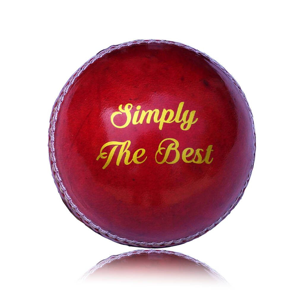 Personalised Cricket Ball Occasion Printed Ball By We Print Balls