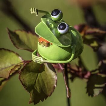 Metal Pot Stakes Mini Ornaments, 3 of 5