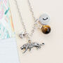 Personalised Tiger Charm Necklace, thumbnail 1 of 4