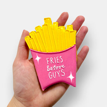 Fries Before Guys Letterbox Cookie, 2 of 9