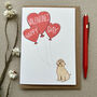 Cockapoo Happy Valentine's Card, thumbnail 2 of 6