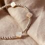 Sterling Silver Mini Clover Bracelet, thumbnail 5 of 5