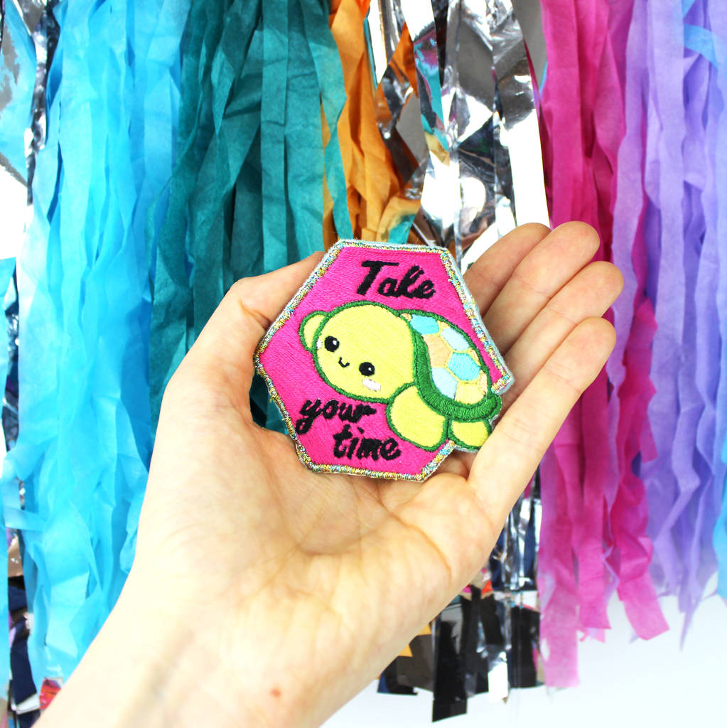 Tortoise embroidery craft sewing kit by ellbie co  notonthehighstreetcom Tortoise embroidery craft sewing kit by ellbie co  notonthehighstreetcom