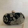 Green Velvet Clutch Bag, thumbnail 5 of 9