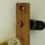 Wooden Wall Mounted Engraved Wine Rack, thumbnail 7 of 12