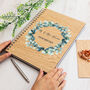 Personalised Eucalyptus Wedding Guest Book, thumbnail 5 of 6