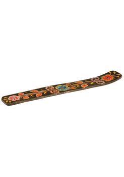 Hand Painted Floral Wooden Incense Holder, 4 of 5