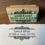 Personalised Address Stamp – Pattern, thumbnail 7 of 11