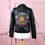 Valentines Heart Bride Leather Jacket, thumbnail 1 of 8