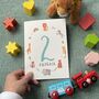 Personalised Age Number Birthday Card, thumbnail 4 of 9