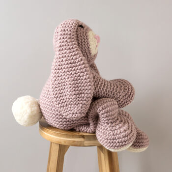Giant Mabel Bunny Knitting Kit, 2 of 10